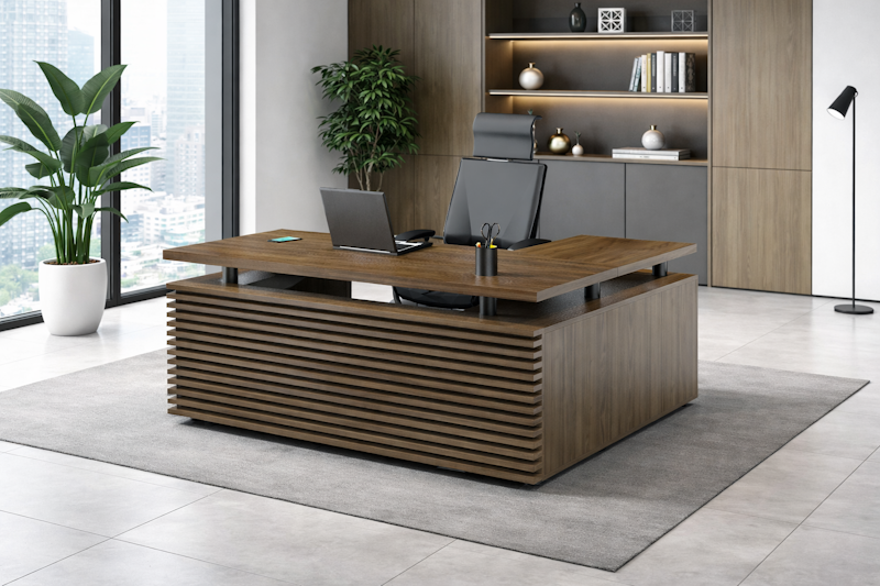 Biurko Gabinetowe ELF-LUX-RF