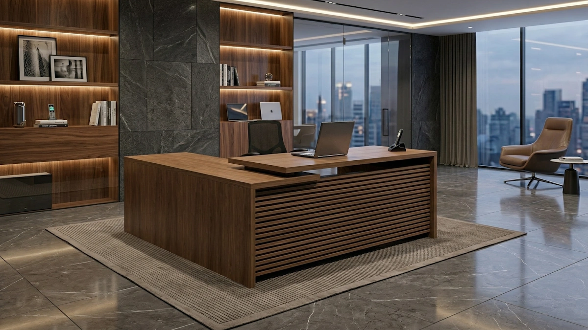 DRAGON NS-LUX Najchętniej zamawiane biurko gabinetowe