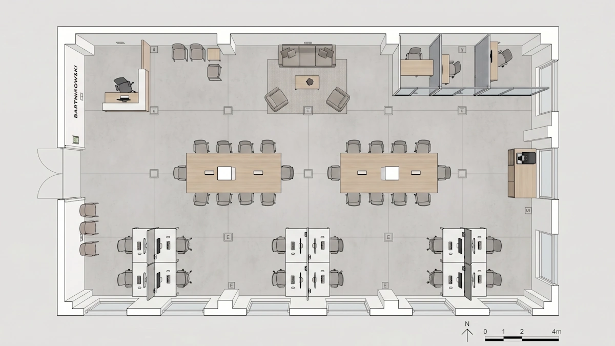 Plan biura