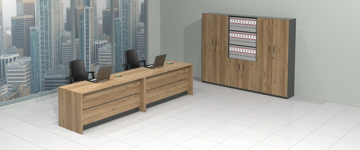 Biurka prostokątne ARA